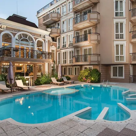 двухкомнатный в комплексе Dawn Park Deluxe * Slantschew brjag